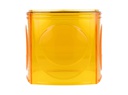 MSGS-Y — LENTE AMARILLO P/FAROLA SERIE MSGS 140MM