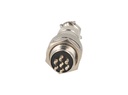 TP-GX12-7P — CONECTORES (PAR GX12 7 PIN MACHO/HEMBRAPARA PANEL Y EXTENSION 4A/125VCA, 12mm