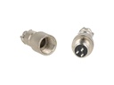 TP-GX12-S3P — CONECTORES (PAR GX12 3 PIN, EXTENSIONMACHO/HEMBRA 7AMP 125VCA 12mm