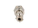 TP-GX12-5P — CONECTORES (PAR GX12 5 PIN MACHO/HEMBRAPARA PANEL Y EXTENSION 5A/125VCA, 12mm