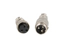 TP-GX16-S3P — CONECTORES (PAR GX16, 3PIN, EXTENSIONMACHO/HEMBRA 7AMP, 125VCA 16mm