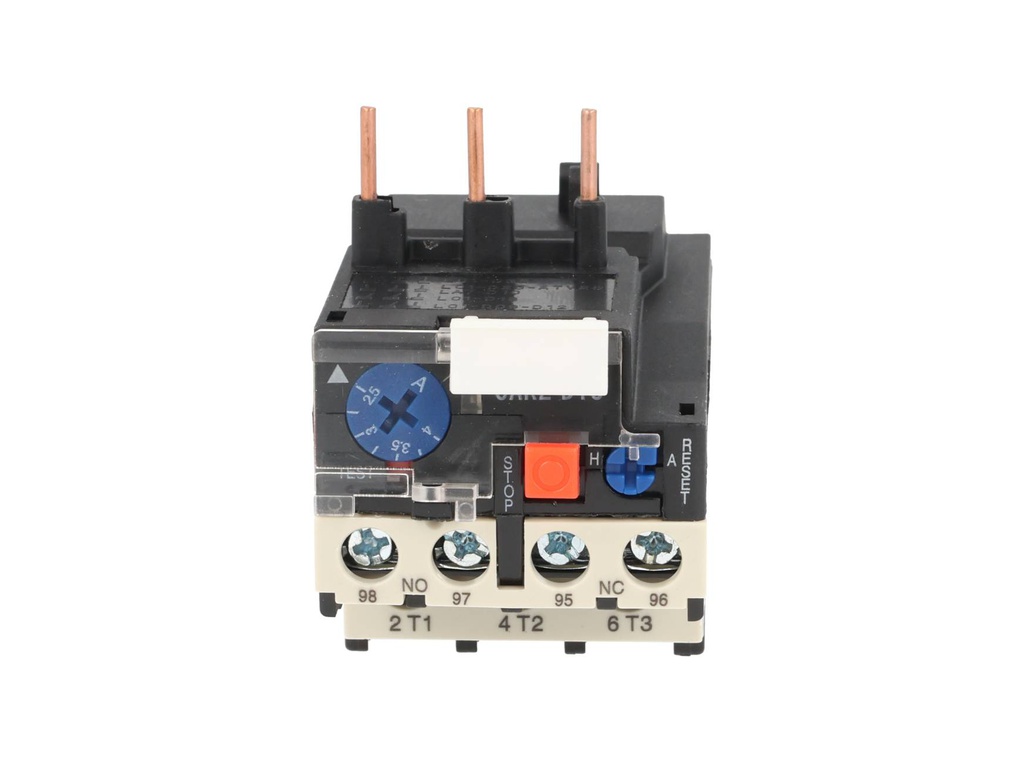 CAR2-D13-4A — RELE. TERMICO PARA LC1, 2.5-4A. (TRABAJOLIVIANO) 