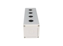 SA-SB4 — CAJA DE ALUMINIO CUATRO SWITCH