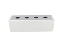 SA-SB4 — CAJA DE ALUMINIO CUATRO SWITCH