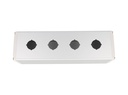 SA-SB4 — CAJA DE ALUMINIO CUATRO SWITCH
