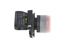 TP-XB5-HR — BOTON PULSADOR PLASTICO CON CAPUCHON, NC 22mm, ROJO *NO SON A PRUEBA DE EXPLOSION*