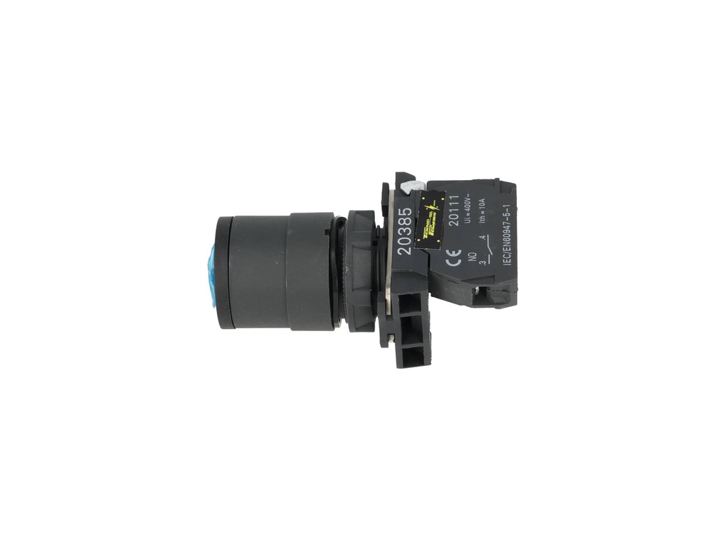 TP-XB5-2K — SELECTOR PLASTICO CON LLAVE 2POS.NA 22mm CA110/15A, CA220/6A *NO SONA PRUEBA DE EXPLOSION*