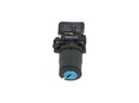 TP-XB5-2K — SELECTOR PLASTICO CON LLAVE 2POS.NA 22mm CA110/15A, CA220/6A *NO SONA PRUEBA DE EXPLOSION*