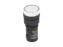 TP-LI16-W24 — LAMPARA PILOTO TIPO LED 24VDCON AC ø16mm, COLOR BLANCO *NO SON A PRUEBA DE EXPLOSION*