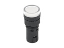 TP-LI16-W24 — LAMPARA PILOTO TIPO LED 24VDCON AC ø16mm, COLOR BLANCO *NO SON A PRUEBA DE EXPLOSION*