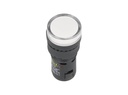 TP-LI16-W24 — LAMPARA PILOTO TIPO LED 24VDCON AC ø16mm, COLOR BLANCO *NO SON A PRUEBA DE EXPLOSION*