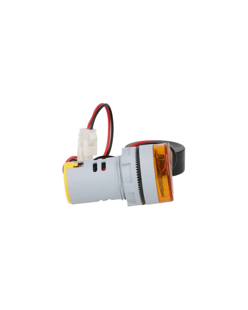 TP-A122 — AMPERIMETRO DIGITAL 100A 220VCA 22mm RESTADO NDO PANTALLA AMARILLA