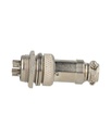 TP-GX16-4P — CONECTORES (PAR GX16 4 PIN MACHO/HEMBRAPARA PANEL Y EXTENCION 5A/125VCA 16mm