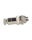 TP-GX20-3P — CONECTORES (PAR GX20 3 PIN MACHO/HEMBRAPARA PANEL Y EXTENSION 7A/125VCA, 20mm