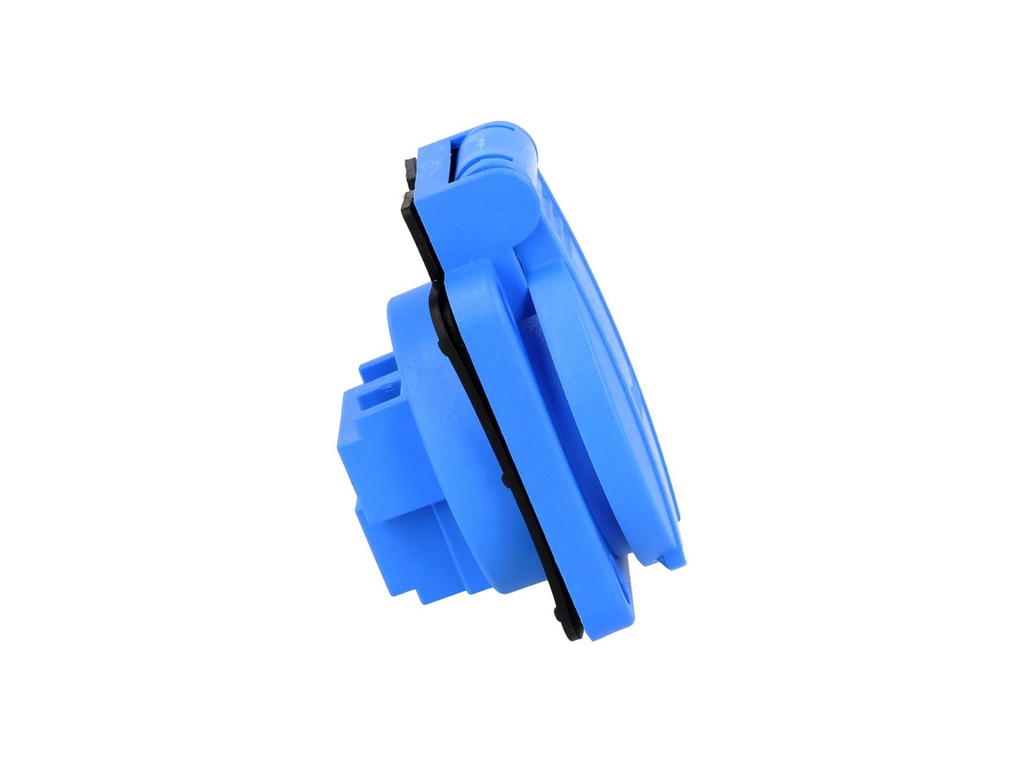 AL12505 — TOMA CORRIENTE COLOR AZUL MONTAJE PANEL
