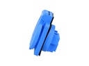 AL12505 — TOMA CORRIENTE COLOR AZUL MONTAJE PANEL