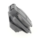 AL12500 — TOMA CORRIENTE COLOR NEGRO MONTAJE PANEL