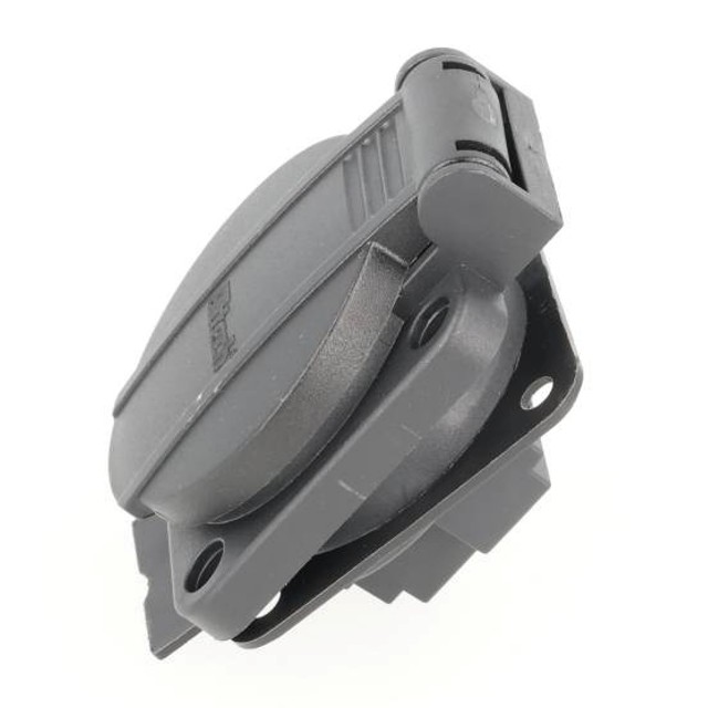 AL12500 — TOMA CORRIENTE COLOR NEGRO MONTAJE PANEL