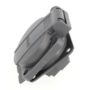 AL12500 — TOMA CORRIENTE COLOR NEGRO MONTAJE PANEL