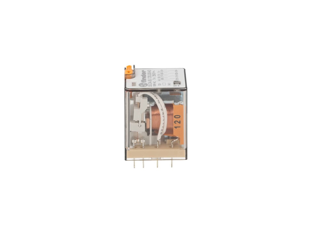 553481200040 — RELE 120VCA 4P2T 10AMP.