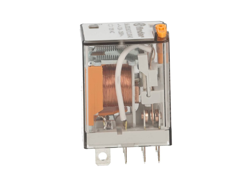 563280120040 — RELE FASTON 12VCA 2P2T 12AMP.