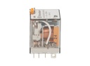 563280240040 — RELE FASTON 24VCA 2P2T 12AMP.