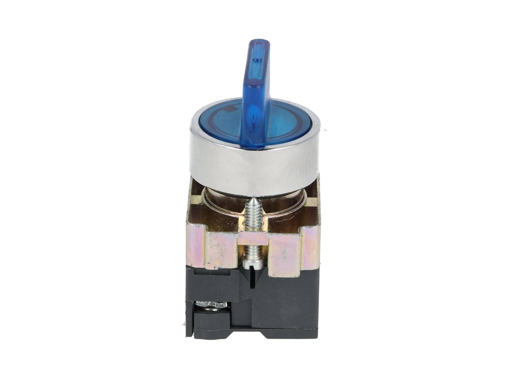 2ASL6LB-4-400 — SELECTOR ILUMINADO 3POS.CON RET.NO INCLUYE LED 6, 12, 24, 48, 110, 230VACON CD #MCB96*** (***=VO) 