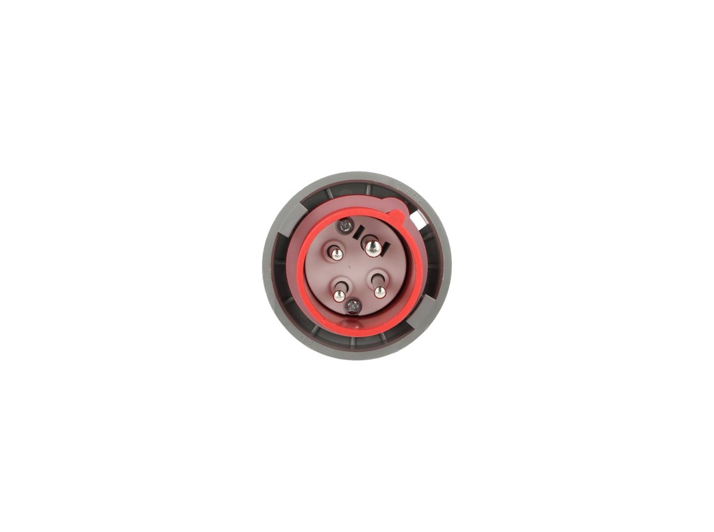 TP-CIP-3PT16LT — CONECTOR INDEPENDIENTE MACHO PARA EXT. CON CANDADO3P+T 16A, 415VCA (PARA HEMBRAS #TP-CIS-3PT16HET/ TP-CIS-3PT16ST) 
