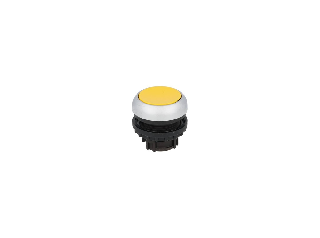 M22-D-Y — PULSADOR PLANO AMARILLO MOMENTAN