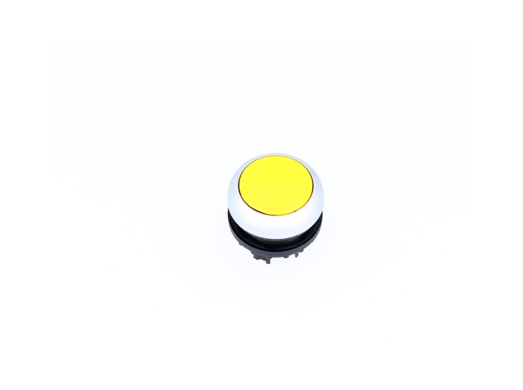 M22-D-Y — PULSADOR PLANO AMARILLO MOMENTAN