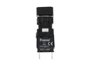 D100DDK — BOTON PULSADOR 16mm, NO ILUMINADO ROJO, RASANTE MOMENTANEO RECTANGULAR INCLUYE 1CON NA (MAXIMO 2 CONTACTOS) 