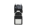 D100KDB — BOTON PULSADOR 16mm, NO ILUMINADO BLANCORASANTE MOMENTANEO CUADRADO, INCLUYE 1CON NA (MAXIMO 2 CONTACTOS) 