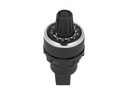 BPR10K — POTENCIOMETRO 22mm 10K OHMS 1.5WATTS CON PERILLA GRADUADA, TOLERANCIA 10%, RESISTENCIA DE AISLAMIENTO MIN 10M OHMS (500 VCD) 12.20MA
