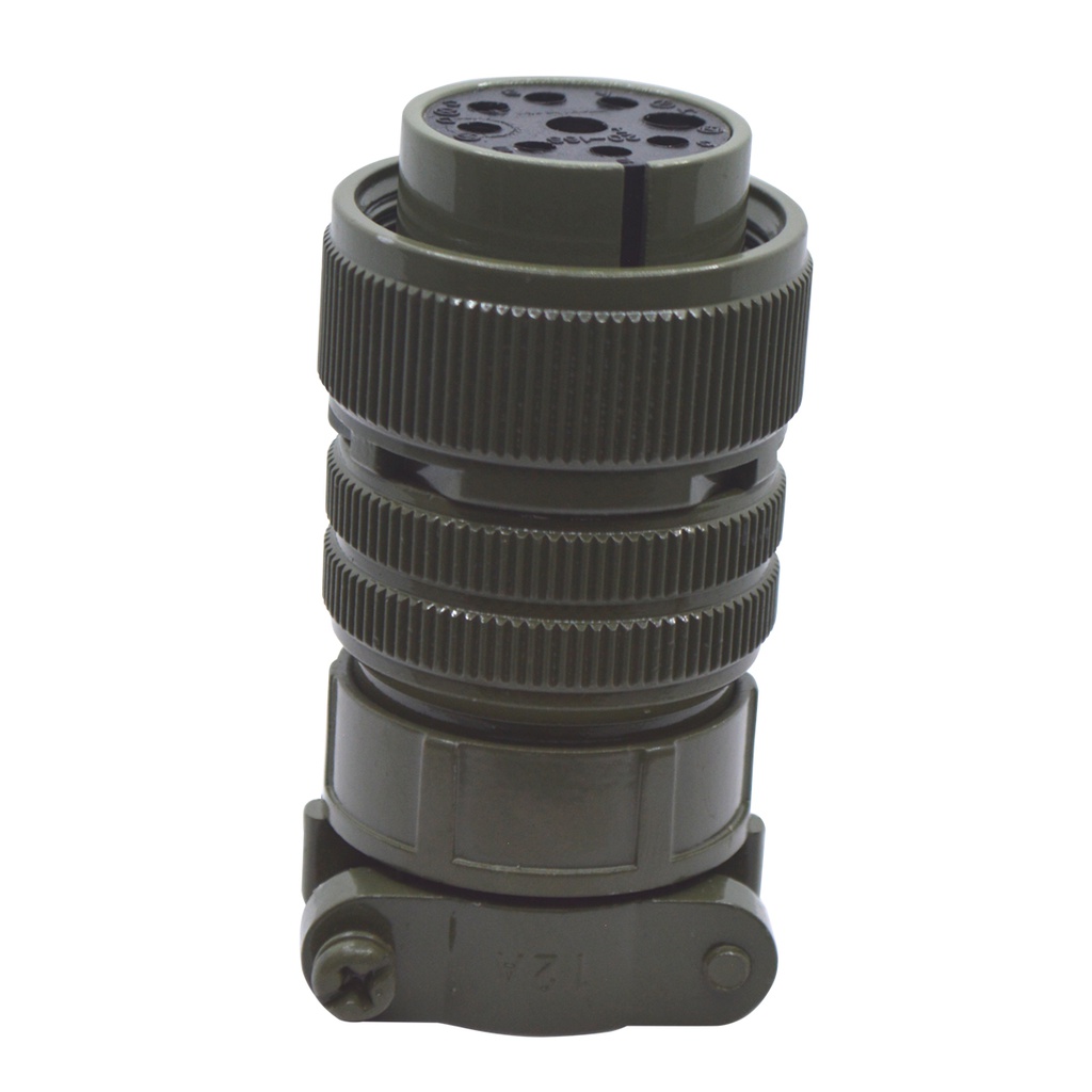 TP-MPG-9SF-2 — CONECTOR MILITAR PLIG (RECTO) 9P HEMBRA
