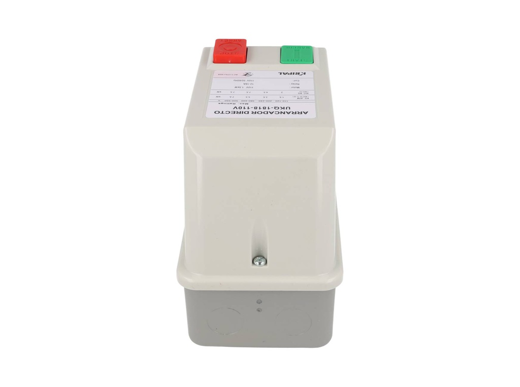 UKQ-1818-110V — ARRANCADOR MAGNÉTICO 12-18A CON CONTACTOR DE 18A BOBINA 110VCA