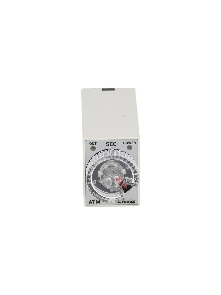 ATM4-610S — TEMPORIZADOR MINIATURA 110VCA 50/60HZ, 10 SEG.