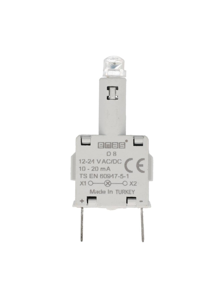 D824 — LED DE REPUESTO 24V CA/CD AMARILLO