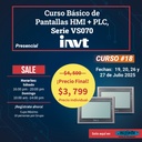 CURSO Pantallas HMI + PLC básico — 19, 20, 26 y 27 de Julio 2025                 *Precio por pareja*