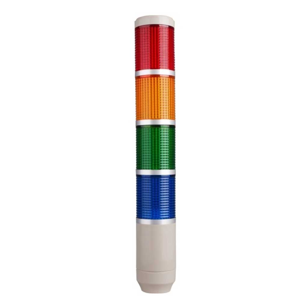 MT5B4BL-4 — TORRETA INDUSTRIAL 110VCA 4 COLORES 56MM