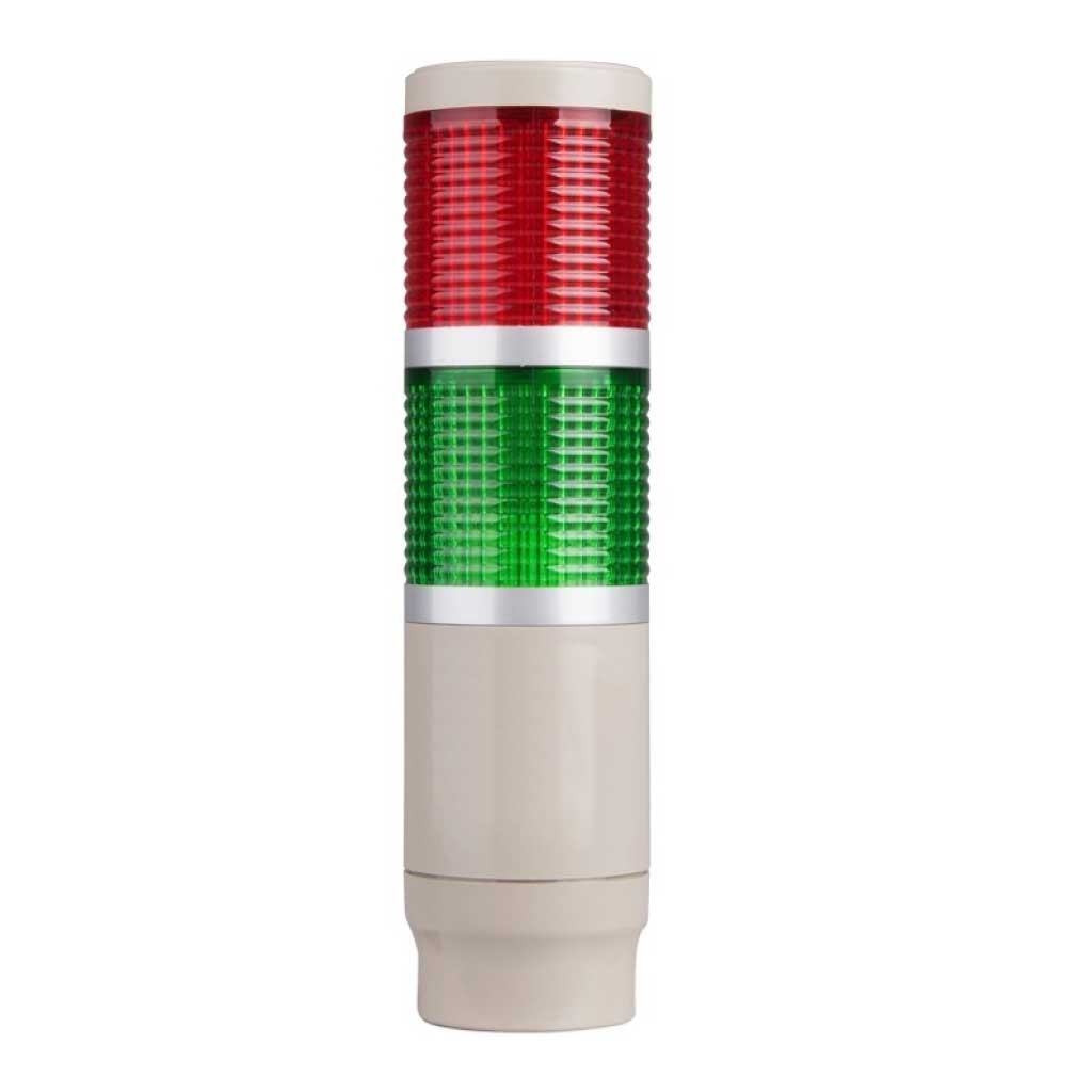 MT4B2DL-2 — TORRETA INDUSTRIAL 12VCA/CD 2 COLORES 45mm