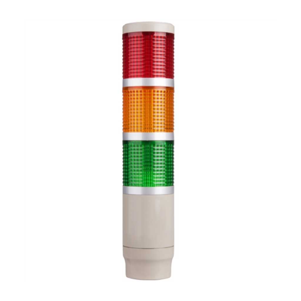 MT4B3DL-3 — TORRETA INDUSTRIAL 12VCA/CD 3 COLORES 45mm