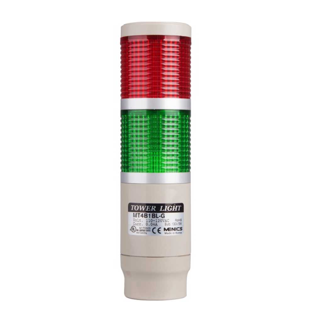 MT4B2CL-2 — TORRETA INDUSTRIAL 220VCA 2 COLORES 45MM
