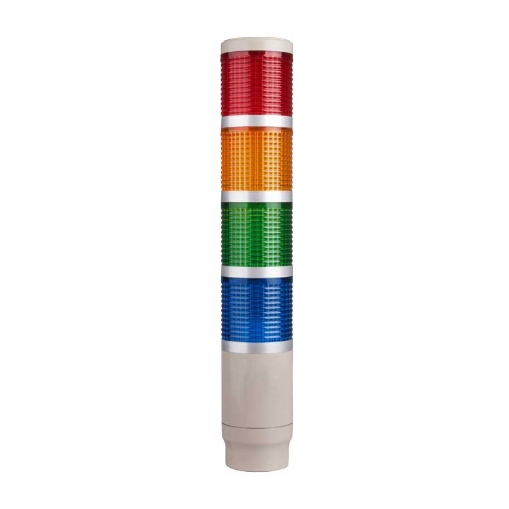 MT4B4CL-4 — TORRETA INDUSTRIAL 220VCA 4 COLORES 45MM