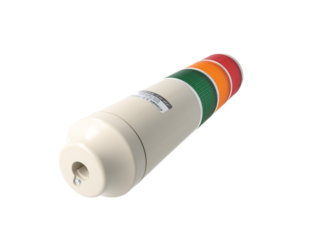 MT8C3BT-3 — TORRETA INDUSTRIAL 110VCA 3 COLORES 85mmCON FLASH DE TERMINALES