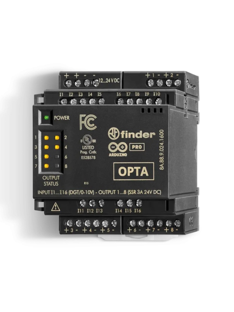 8A5890241600 – PLC OPTA, MOD EXPAN EMR, 16 IN DIGITAL/ANALOGICO 8 OUT, 6A