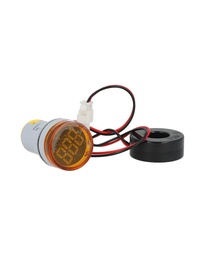 [TP-A122] TP-A122 — AMPERIMETRO DIGITAL 100A 220VCA 22mm RESTADO NDO PANTALLA AMARILLA