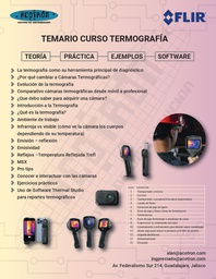 [CURSO-FLIR] CURSO-FLIR — CURSO de Termografía presencial 6 horas - 2025